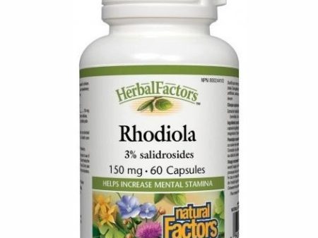 Natural factors - rhodiola 150mg - 60 caps Cheap