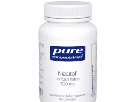 Pure encaps - niacitol® 500 mg (no-flush niacin) - 60 cvaps For Discount