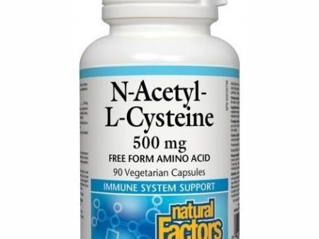 Natural factors - n-acetyl-l-cysteine (nac) 500mg - 90 vcaps Online Hot Sale