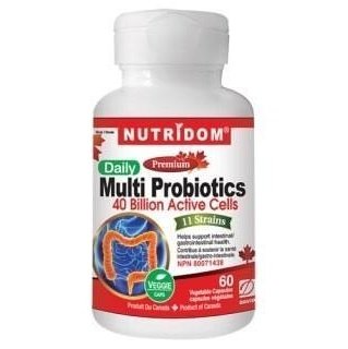 Nutridom - multi probiotics 40b - 60 vcaps Hot on Sale