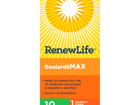 Renew life - boulardiimax (10b) travel  support - 30 caps Online Sale