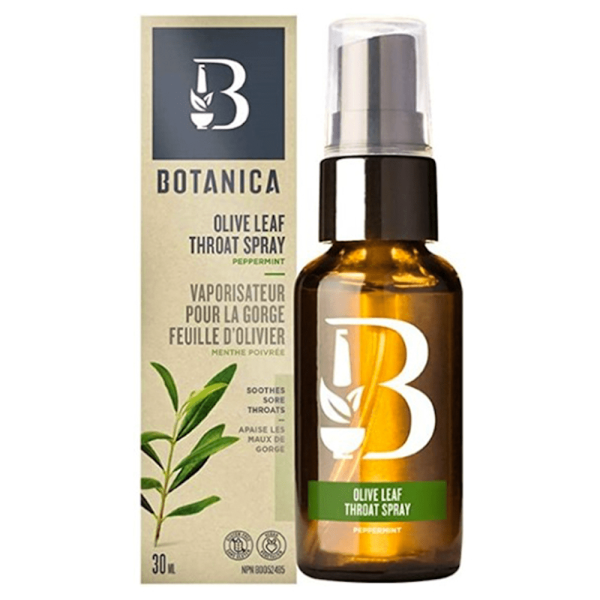 Botanica - olive leaf with peppermint - throat spray 30 ml Discount