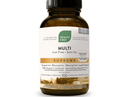 Health first - multi supreme (iron free) Sale