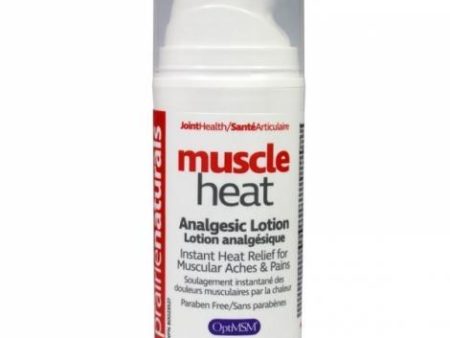 Prairie naturals - muscle heat analgesic lotion - 100 ml For Sale