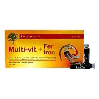 Bio lonreco - multi-vit+ iron (vials) - 20 x 10 ml Online