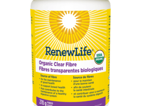 Renew life - organic clear fibre - 270g Online Sale