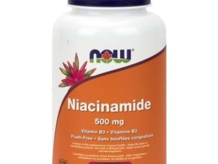 Now - niacinamide 500 mg - 100 vcaps Supply