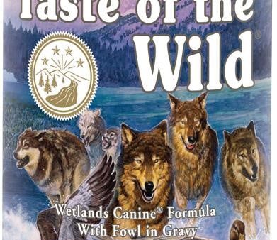 Taste of the Wild Wetlands Canine Formula with Fowl in Gravy For Cheap