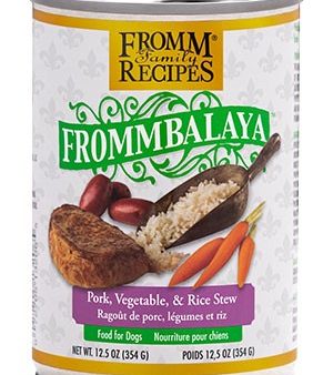 Frommbalaya Pork, Vegetable, and Rice Canned Stew Dog Food Supply