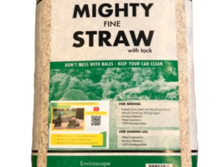 Mighty Fine Straw - 2.5 cf bagged bale Online Hot Sale