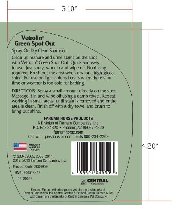 Vetrolin Green Spot Out Discount