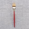 GOA Red Gold Serving Utensils Fashion