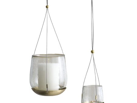 Pebbled Hanging Lantern Fashion