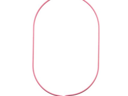 Mossify Heart Oval Metal Trellis - Pink Online