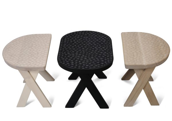 Touch Stool Half Moon For Discount