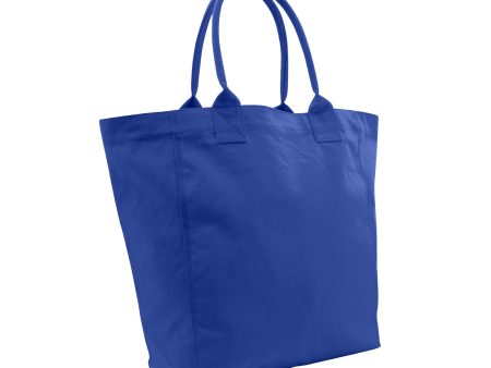 Stuffed handle bags · large · cobalt on Sale