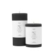 Charcoal Beeswax Pillar Candle Sale