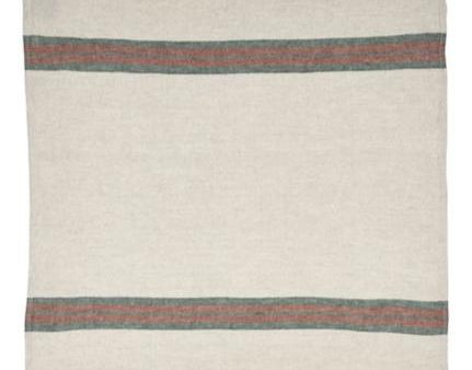 Green Stripe Dock Tea Towel Online