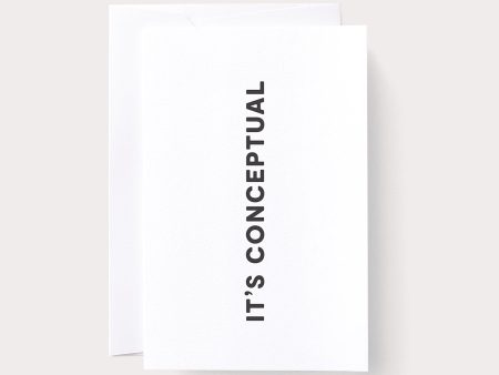 It s Conceptual, Card Online now