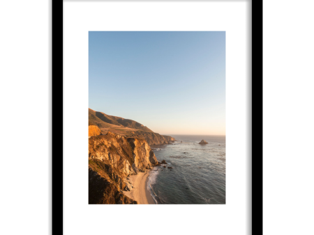 California Coastline  Framed Print For Discount