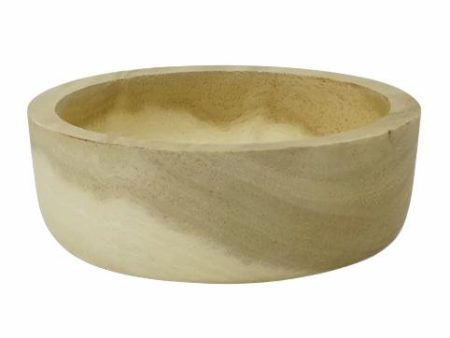 Wood Serving Bowl, Blond on Sale