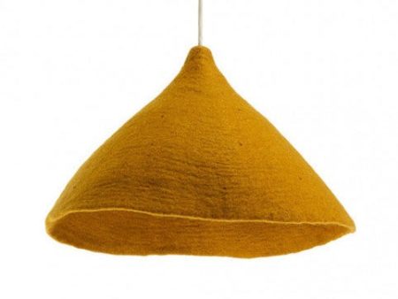 Plain Wide Tipi Felt Lampshade Hot on Sale