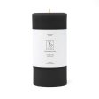 Charcoal Beeswax Pillar Candle Sale