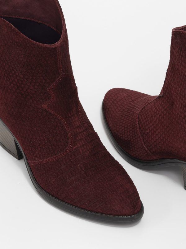 Modena, ankle boots piele naturala Online