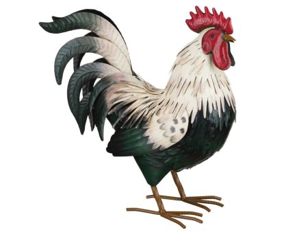 Regal Art and Gift Medium Verde Rooster Decor Supply